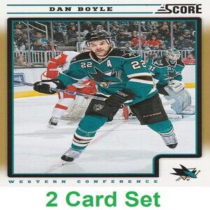 Dan Boyle Hockey Card Collection